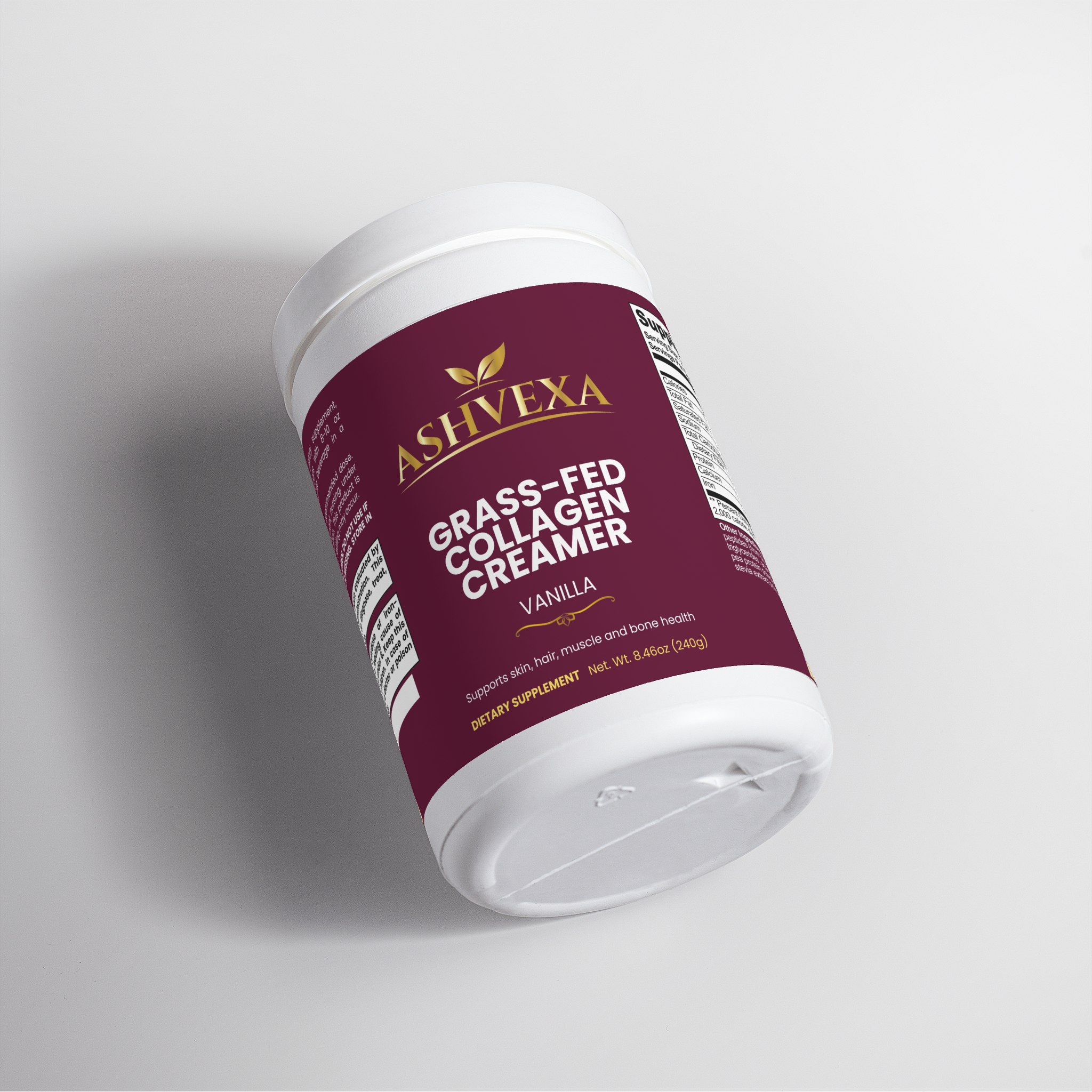 Grass-Fed Collagen Creamer (Vanilla)